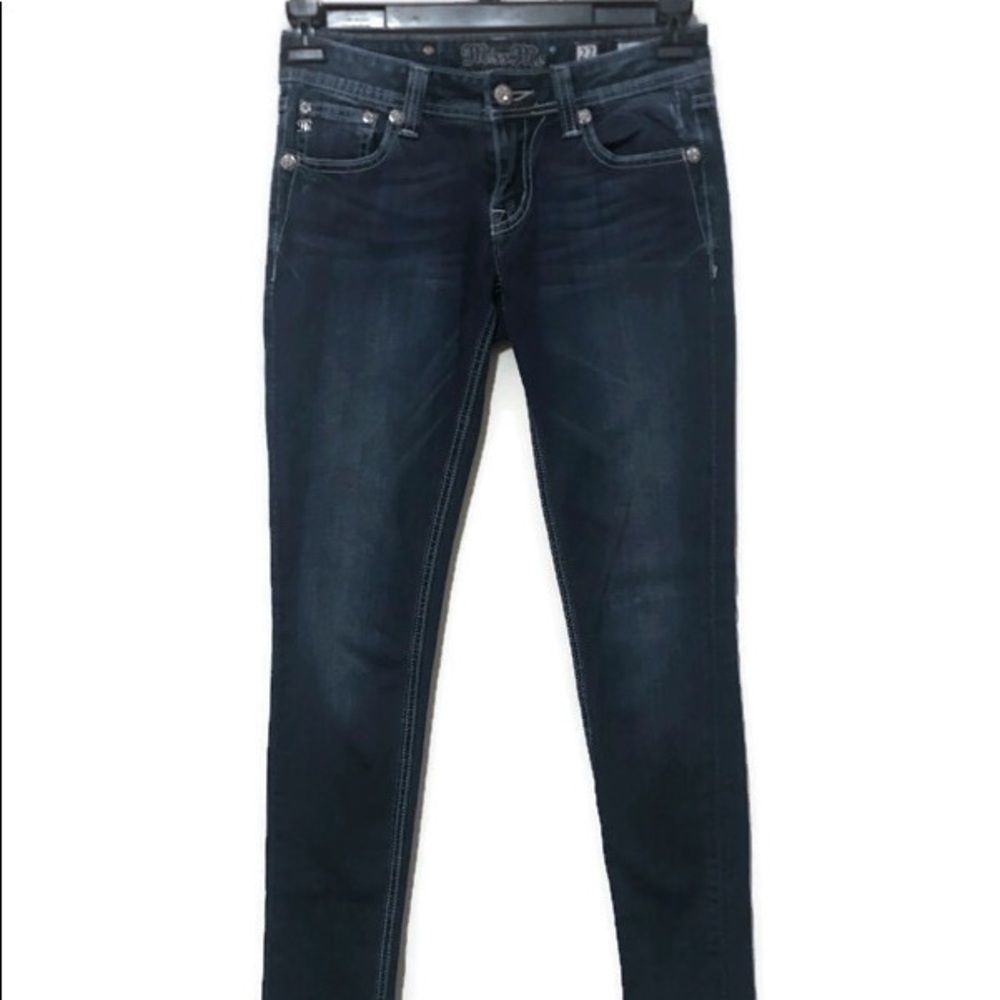 MISS ME | Dark wash skinny jeans 27